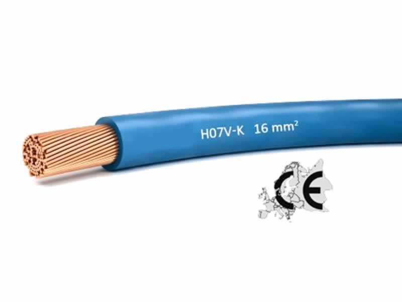 H07V-U,H07V-R,H07V-K cabo,Fio isolado de PVC com condutor de cobre 450 / 750V