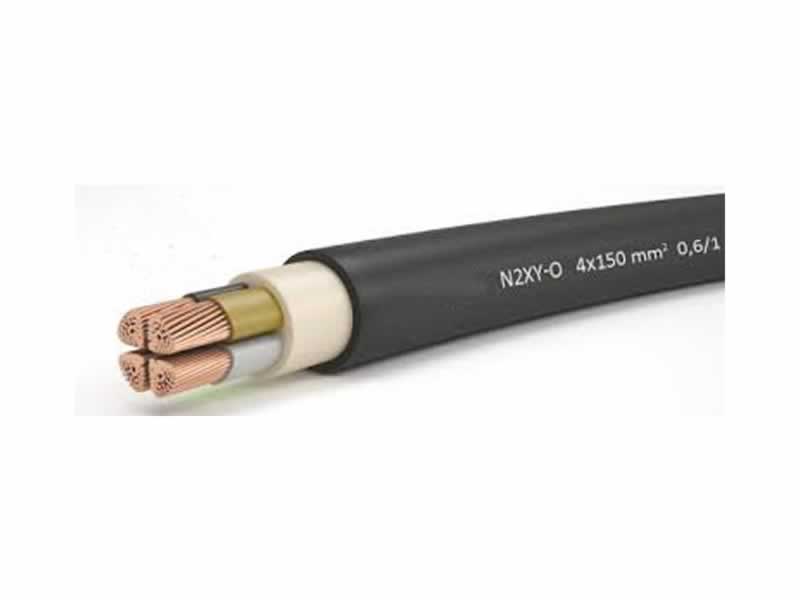 N2XY,N2XY-J,N2XY-O cabo,0,6 / 1Kv de cobre XLPE com isolamento de PVC para alimentação e cabo de controle, retardante de chamas